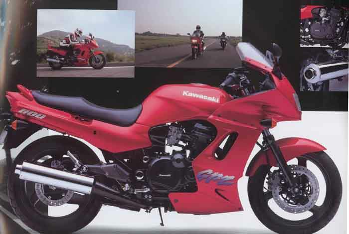 Kawasaki 1100 shop gpz 1998